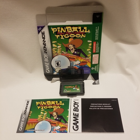 Nintendo Other - Gameboy Pinball Tycoon game- with original box and booklet!